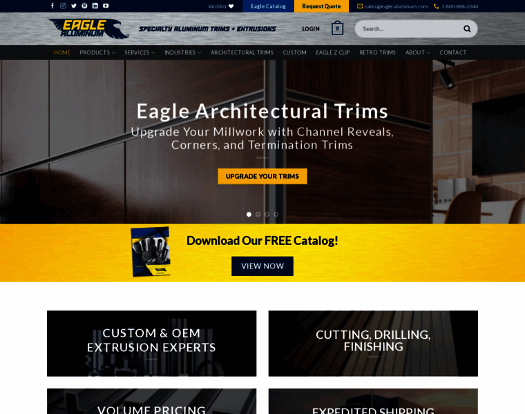 Eagle-aluminum.com thumbnail