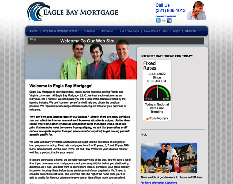 Eaglebaymortgage.com thumbnail