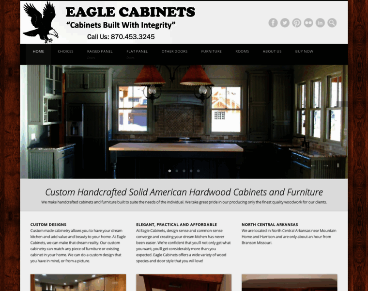 Eaglecabinets.com thumbnail