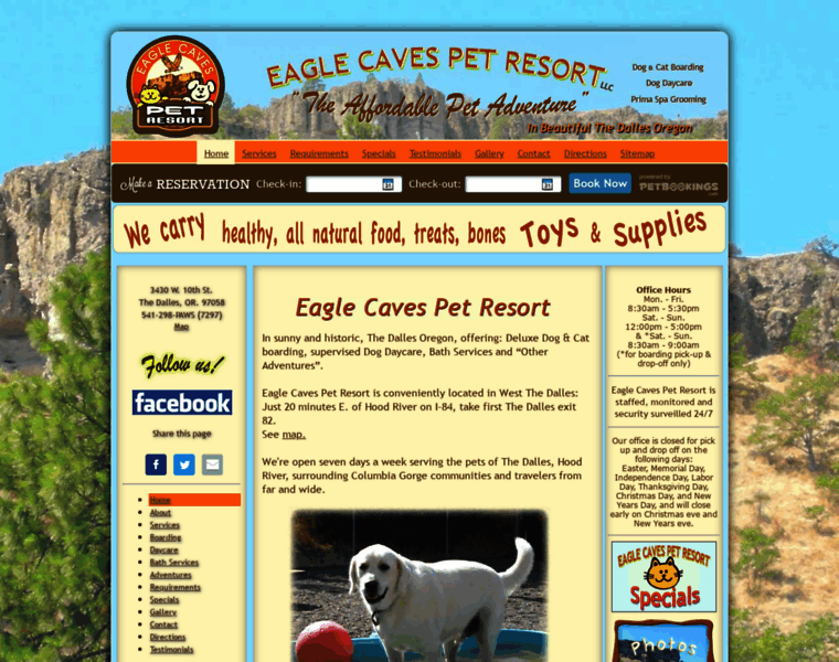 Eaglecavespetresort.com thumbnail