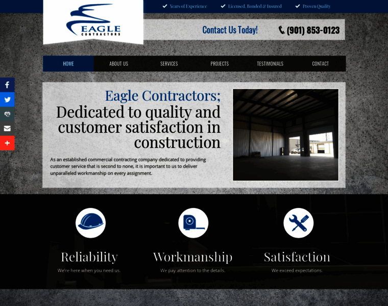 Eaglecontractorstn.com thumbnail