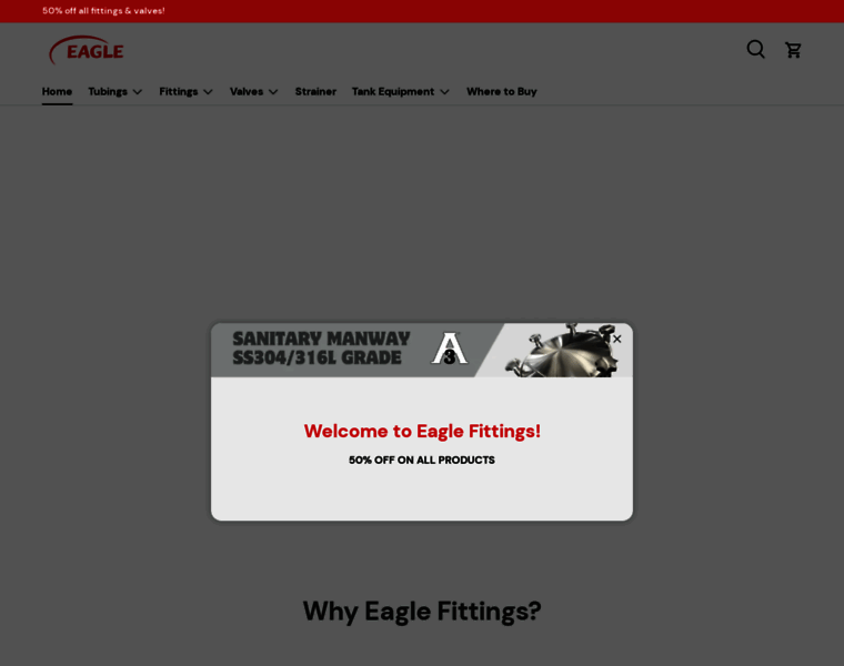 Eaglefittings.com thumbnail