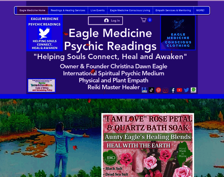 Eaglemedicinepsychicreadings.com thumbnail