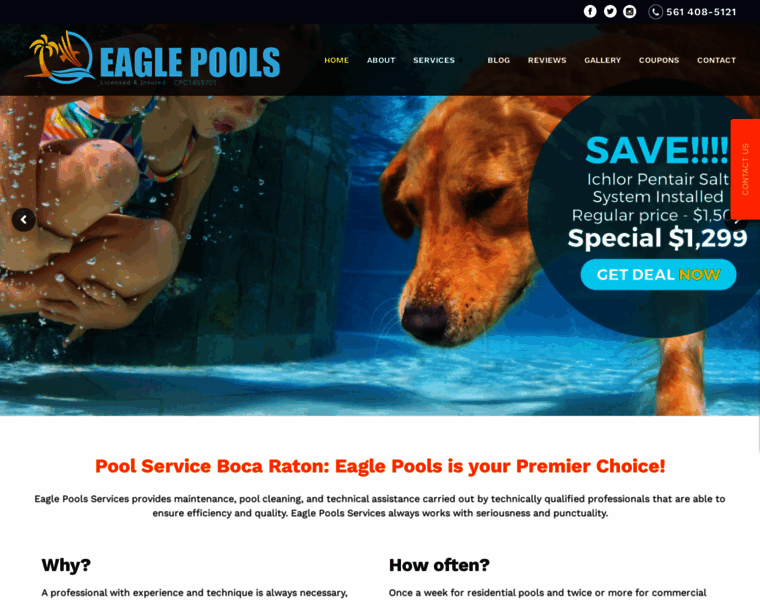 Eaglepoolservice.com thumbnail