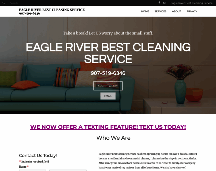Eagleriverbestcleaningservice.com thumbnail