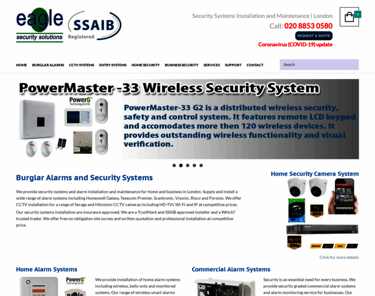 Eaglesecuritysolutions.co.uk thumbnail