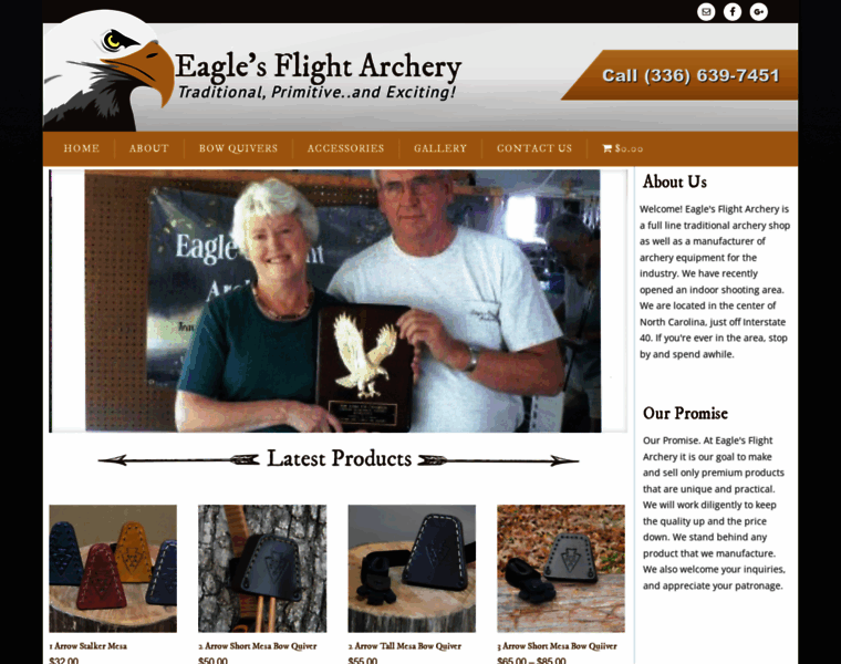 Eaglesflightarchery.com thumbnail