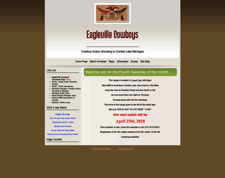 Eaglevillecowboys.org thumbnail