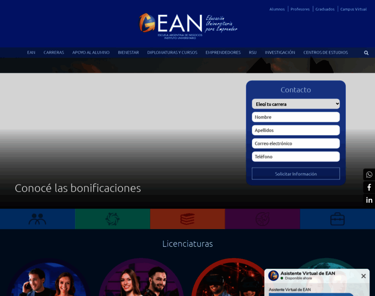 Ean.edu.ar thumbnail
