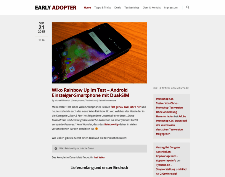 Early-adopter.info thumbnail
