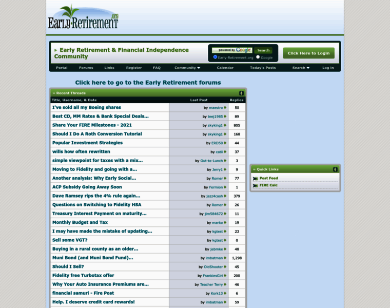 Early-retirement.org thumbnail Early-retirement.org thumbnail