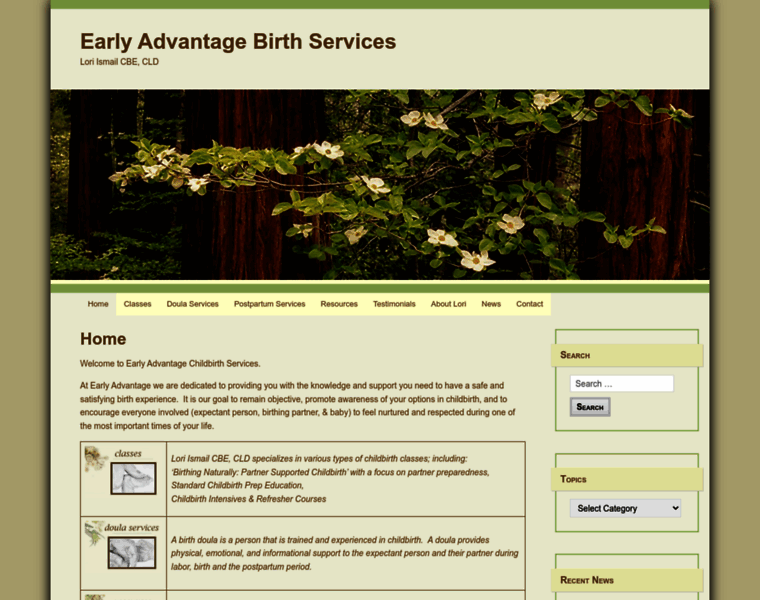 Earlyadvantagebirth.com thumbnail