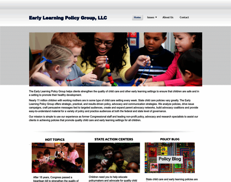 Earlylearningpolicygroup.com thumbnail