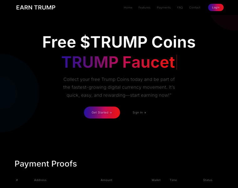 Earn-trump.com thumbnail Earn-trump.com thumbnail