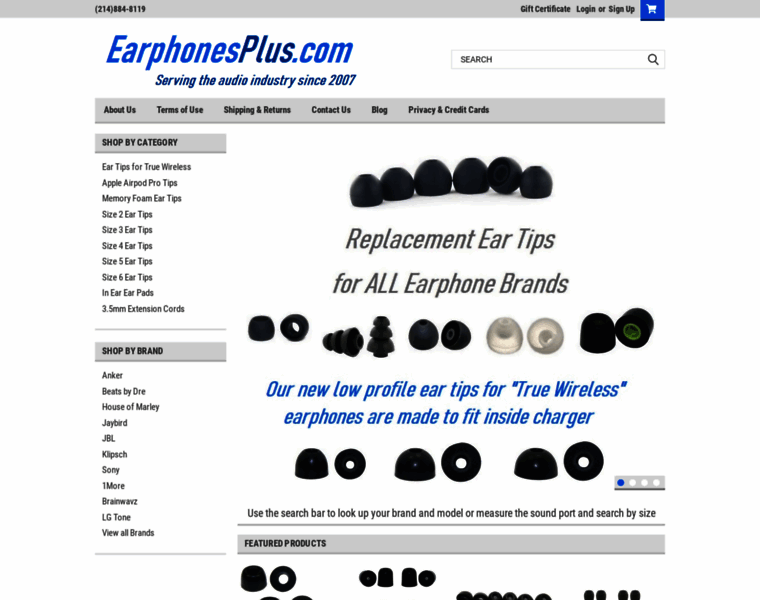 Earphonesplus.com thumbnail