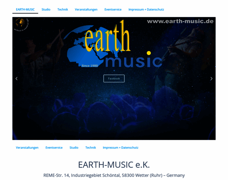 Earth-music.de thumbnail