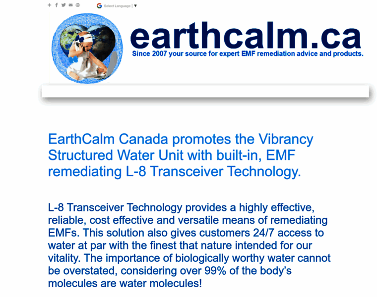 Earthcalm.ca thumbnail