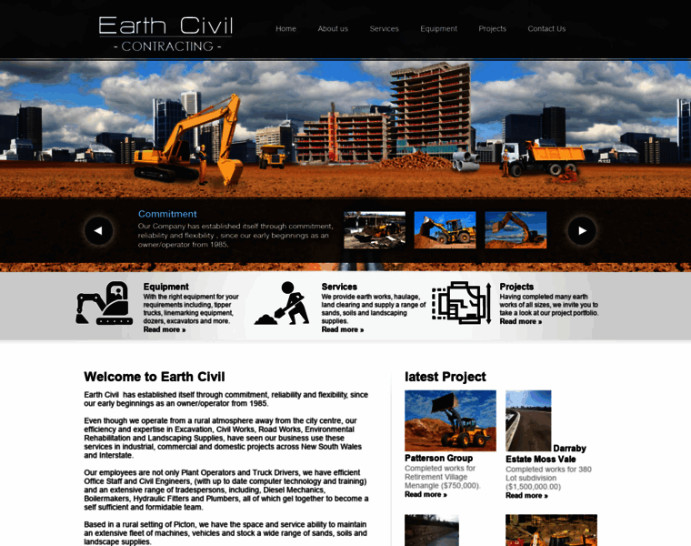 Earthcivil.com.au thumbnail