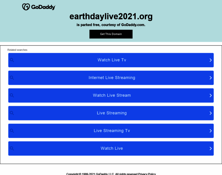Earthdaylive2021.org thumbnail
