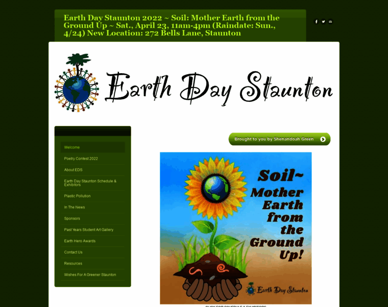 Earthdaystaunton.org thumbnail