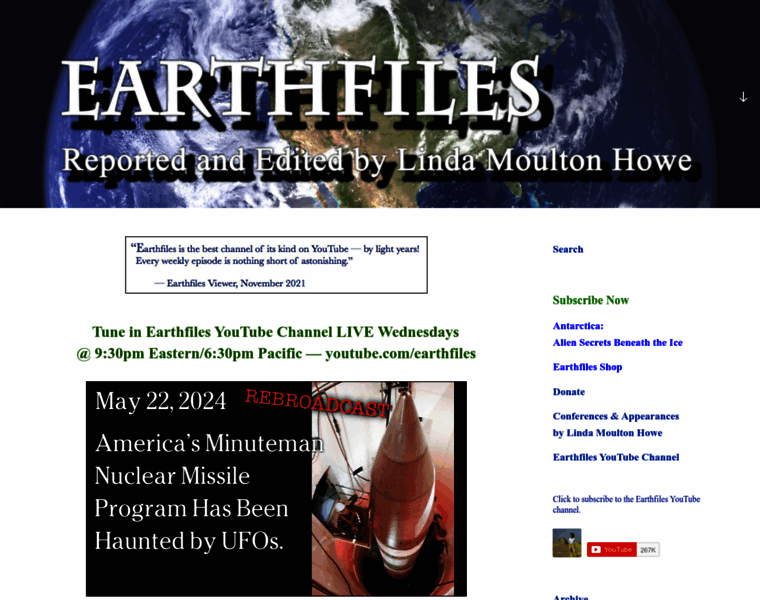 Earthfiles.com thumbnail