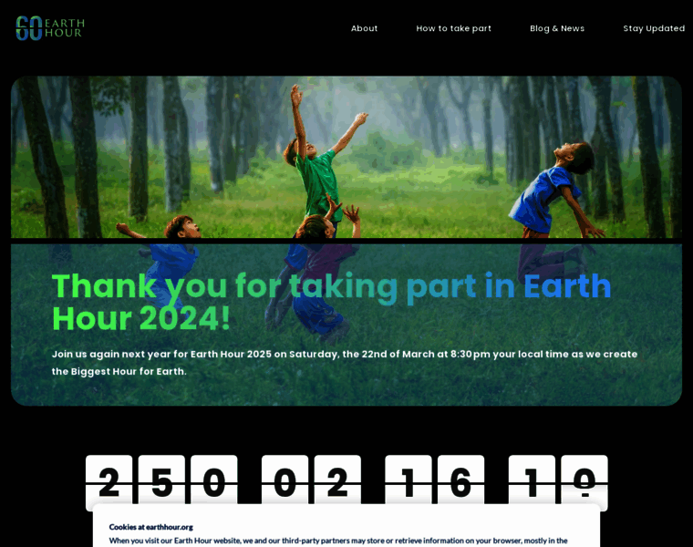 Earthhour.org thumbnail