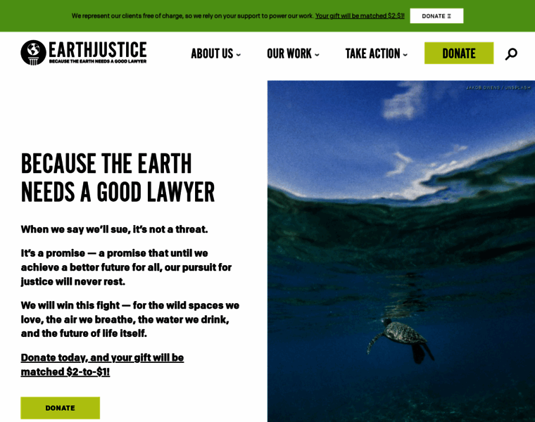 Earthjustice.org thumbnail