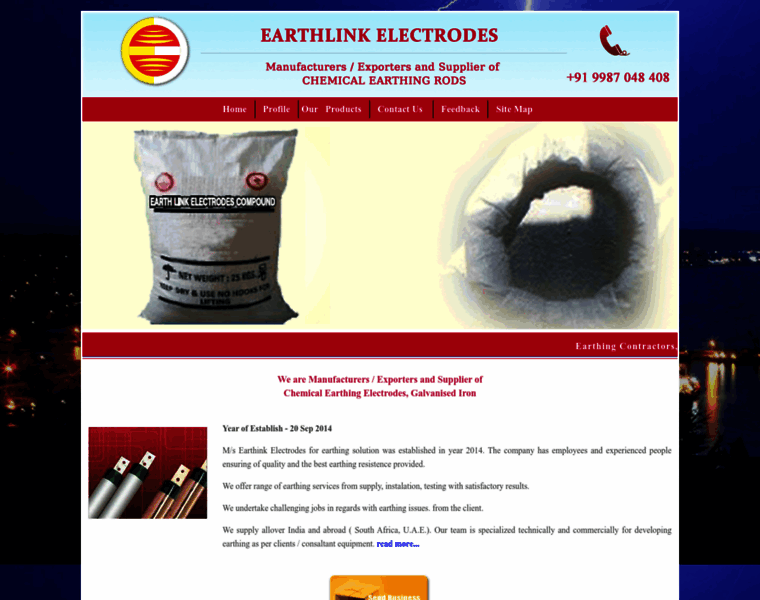 Earthlinkelectrodes.com thumbnail