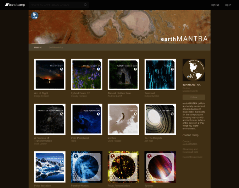 Earthmantra.com thumbnail