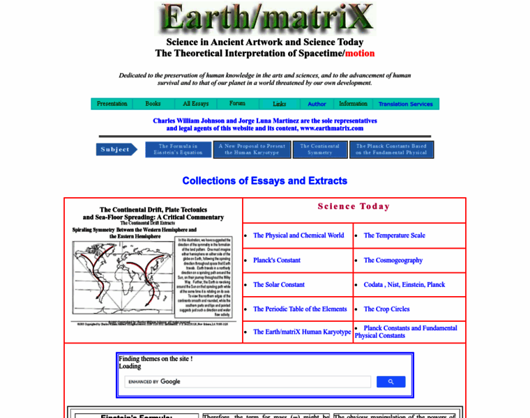 Earthmatrix.com thumbnail