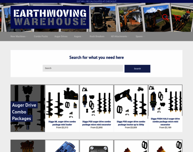 Earthmovingwarehouse.com.au thumbnail