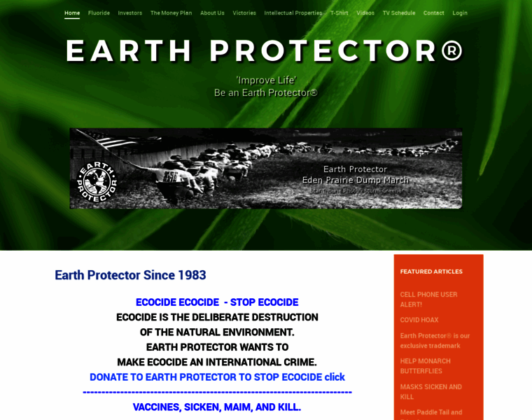 Earthprotector.org thumbnail