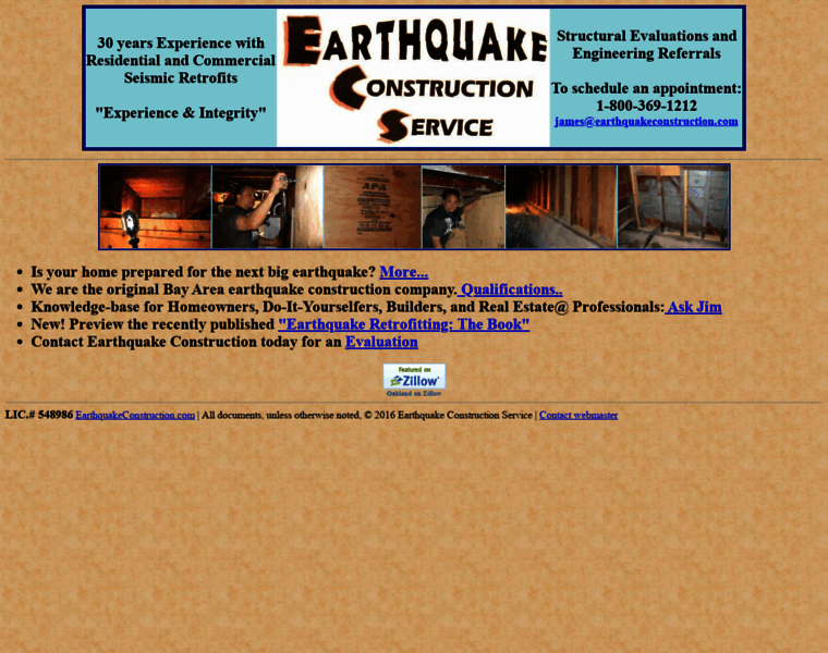 Earthquakeconstruction.com thumbnail