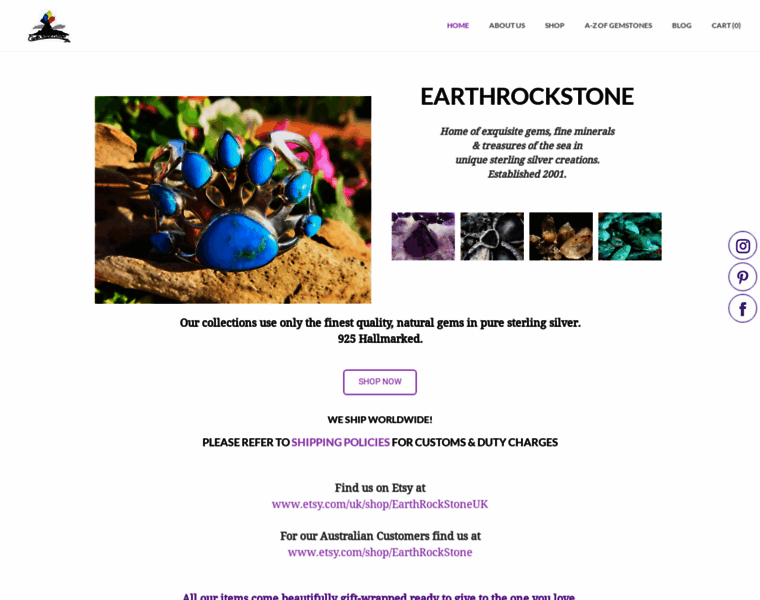 Earthrockstone.com thumbnail