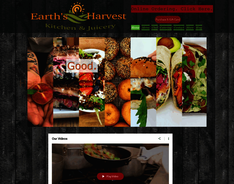 Earths-harvest.com thumbnail