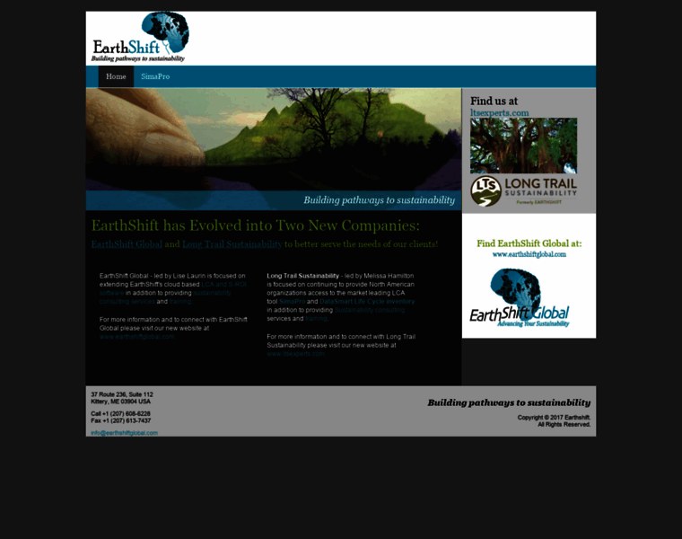 Earthshift.com thumbnail