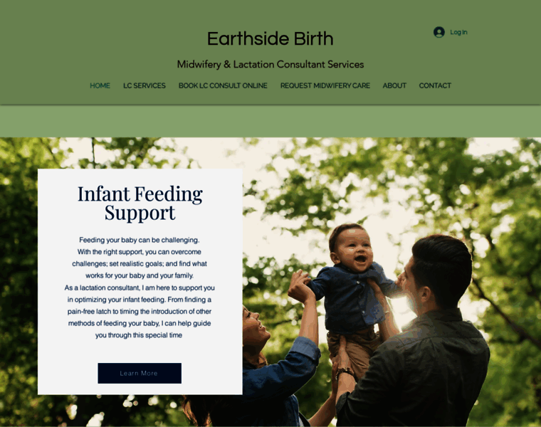 Earthsidebirth.ca thumbnail