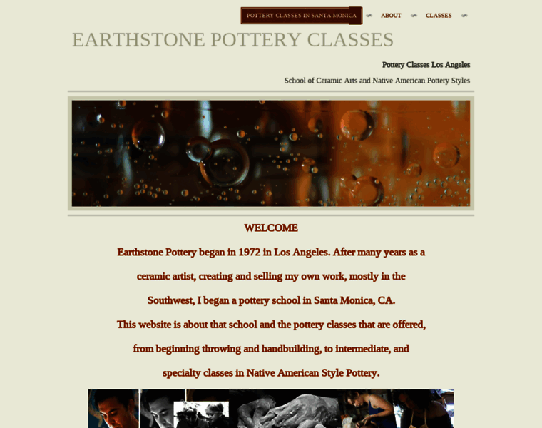Earthstonepottery.com thumbnail