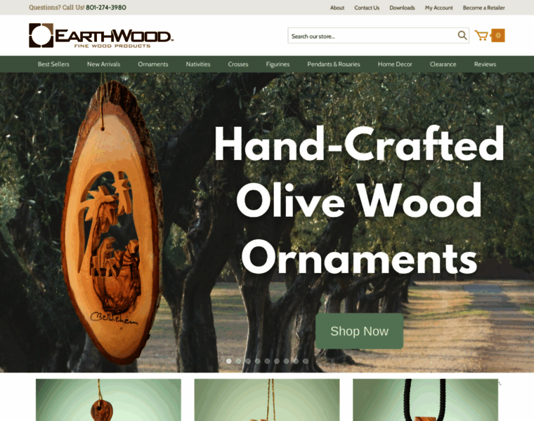 Earthwoodproducts.com thumbnail