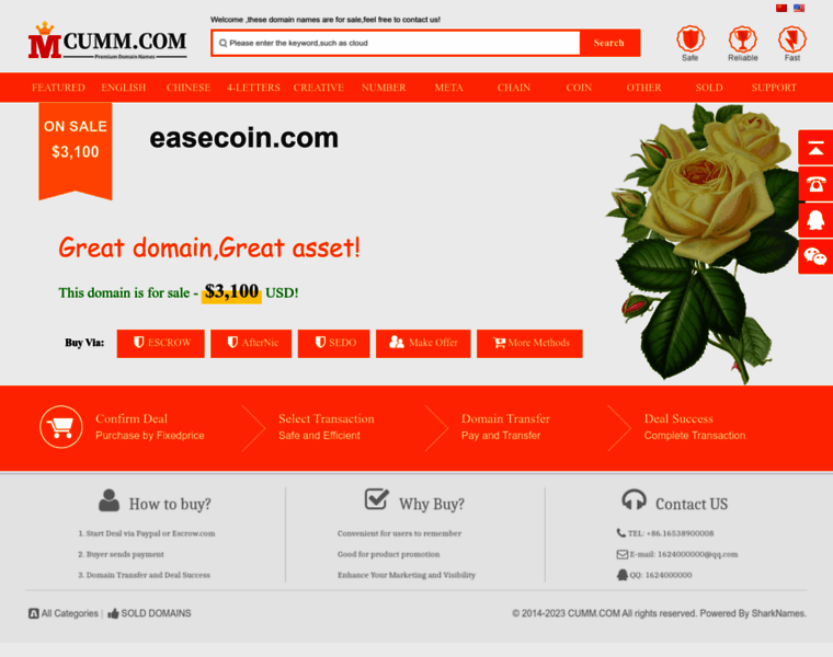 Easecoin.com thumbnail