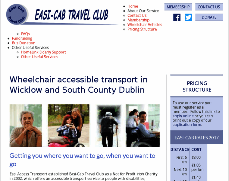 Easi-cab-travel-club.org thumbnail