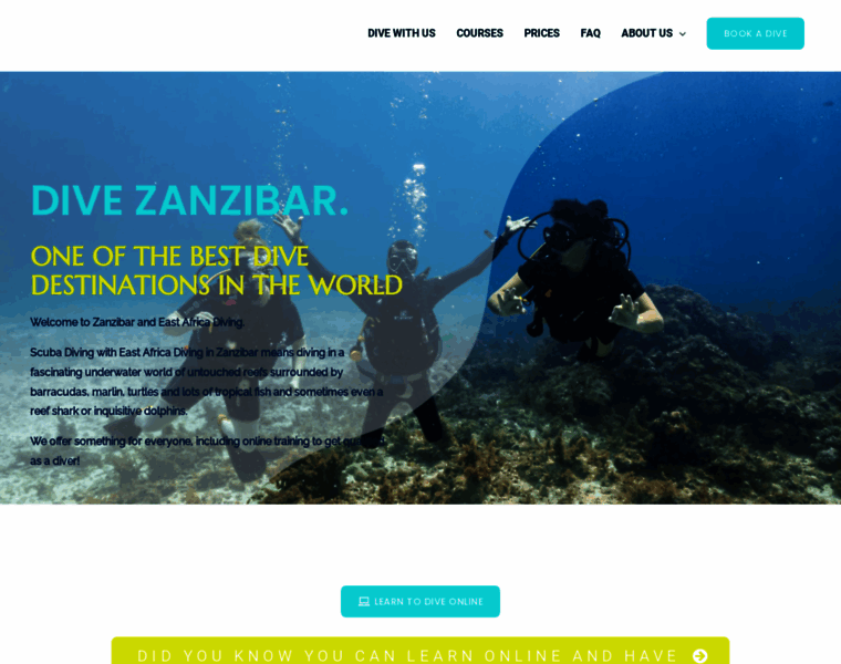 East-africa-diving.com thumbnail