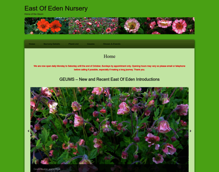 East-of-eden-nursery.co.uk thumbnail