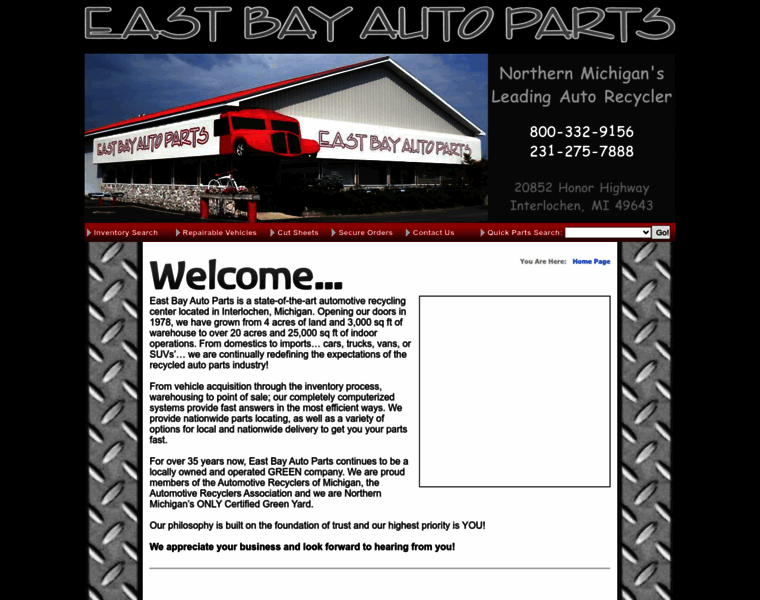 Eastbayautoparts.com thumbnail