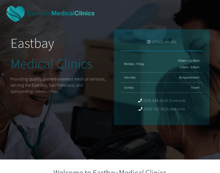 Eastbaymedicalclinics.com thumbnail