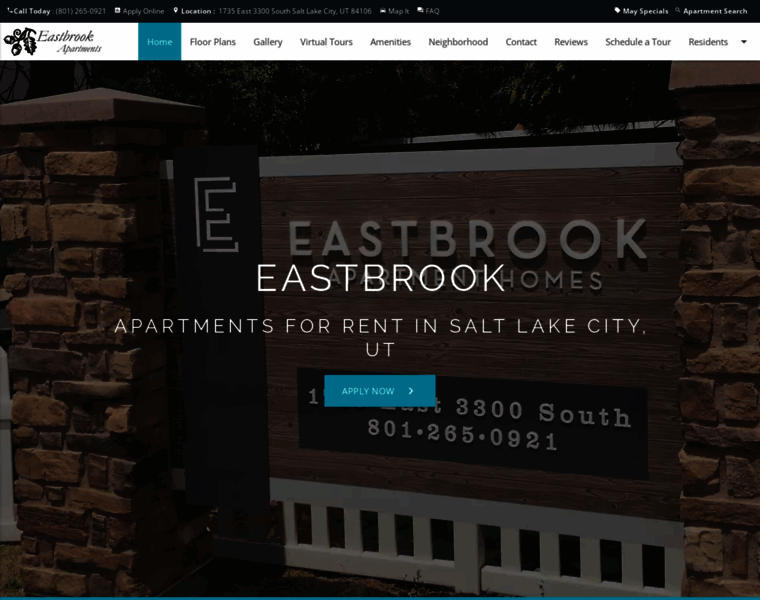 Eastbrookapts.com thumbnail