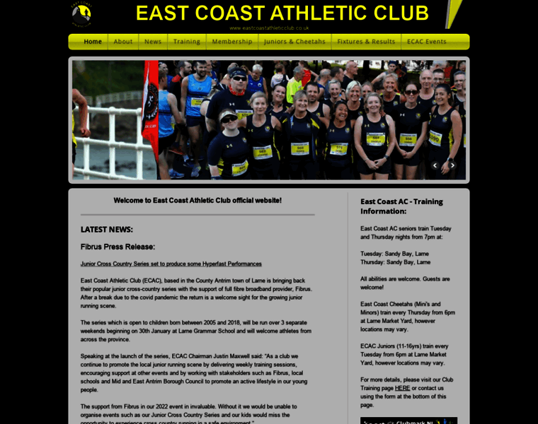 Eastcoastathleticclub.co.uk thumbnail
