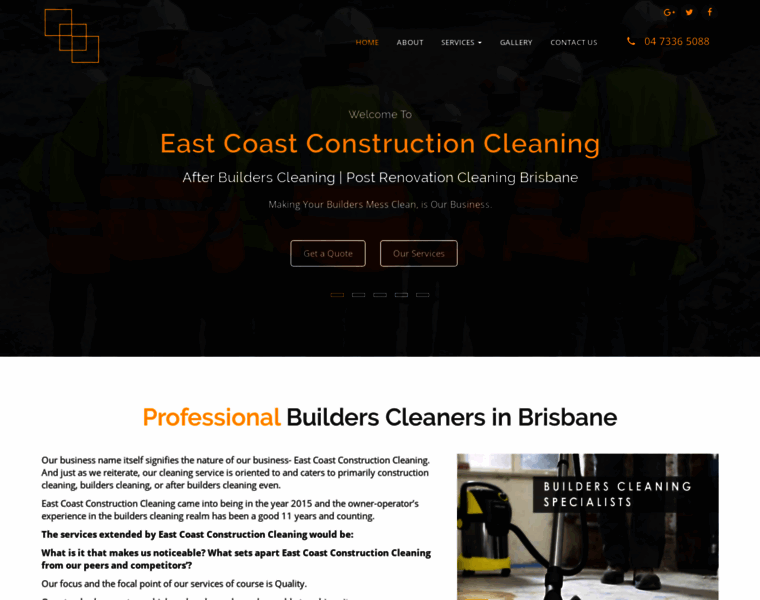 Eastcoastconstructioncleaning.com.au thumbnail