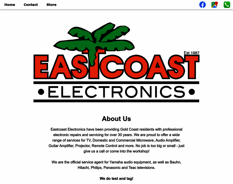 Eastcoastelectronics.com.au thumbnail