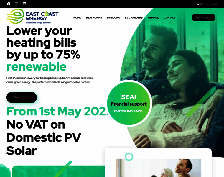 Eastcoastenergy.ie thumbnail